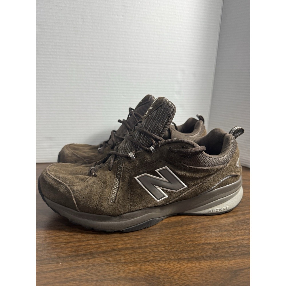 New Balance 608 v5 Walking Shoes Men Size 15 2E Wide Brown Comfort Low Sneakers